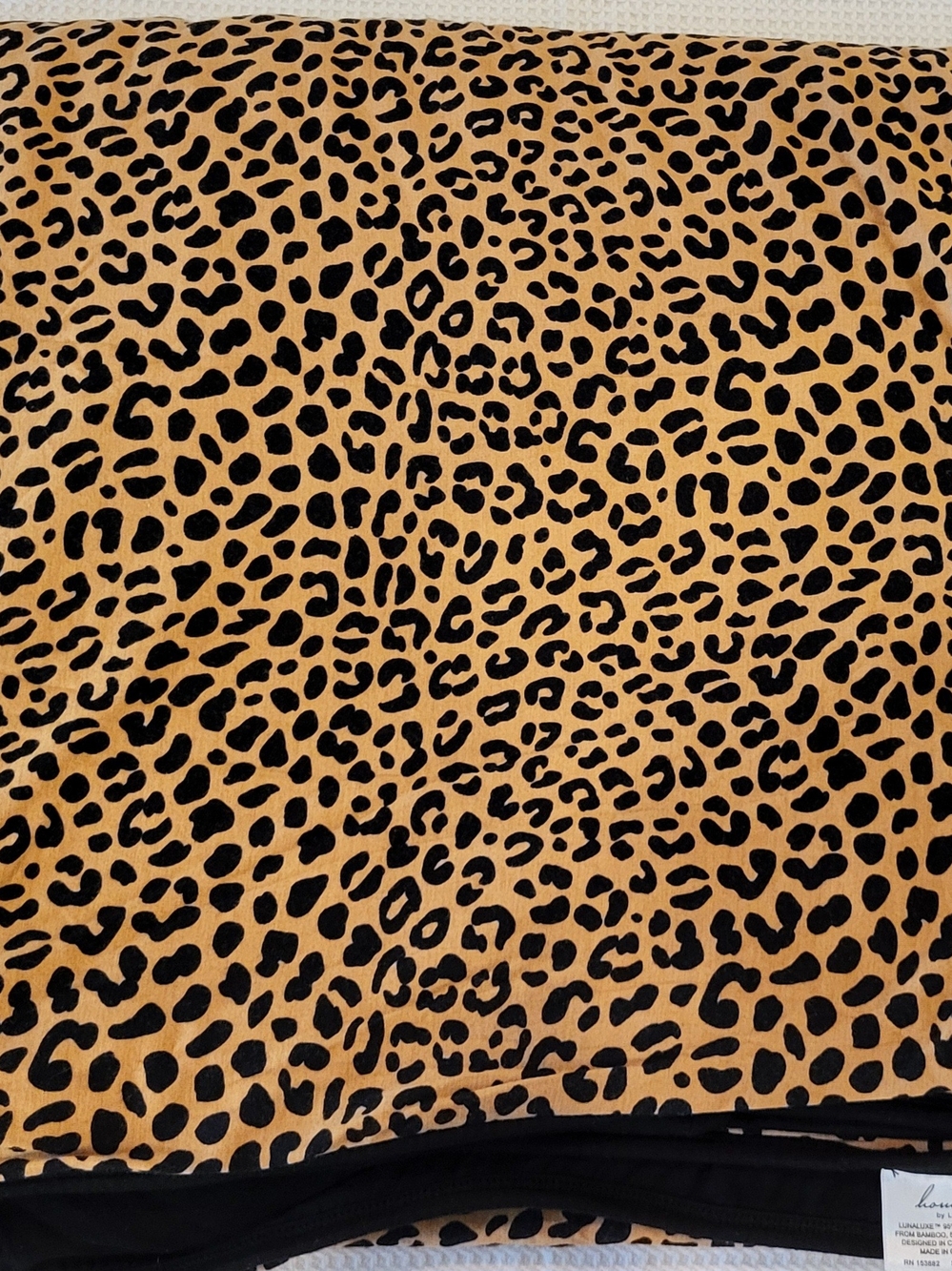 Little Sleepies Leopard Print Oversized Cloud